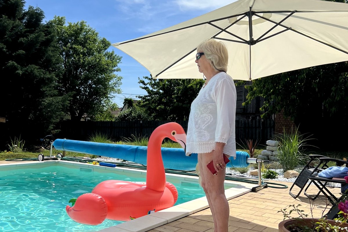 Poolside fun and relaxation